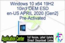 Windows 10 X86 2004 10in1 OEM ESD en-US MAY 2020 {Gen2}