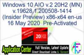 Windows 10 20H2 AIO + Office 365 x64 pt-BR Setembro 2020