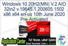 Windows 10 Home 20H1 2004.19041.546 (x86/x64) Preactivated Oct 2