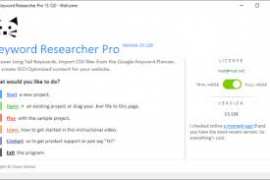 Keyword Researcher Pro 13