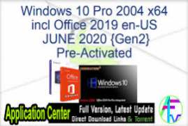 Windows 10 X64 Pro incl Office 2019 pl-PL DEC 2020 {Gen2}